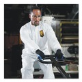 Cleaning Cloths & Wipes | Ansell 44314 A40 Elastic Wrists/Ankles Coveralls - X-Large, White (25/Carton) image number 3
