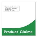 Perforated Roll & Hand Towels | Cascades PRO W420 12 in. x 13 in. Tuff-Job S400 DRC Medium Wipers - White (18 Packs/Carton) image number 4