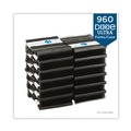 Disposable Forks | Dixie DUSSPF5 SmartStock Tri-Tower Dispensing System Polypropylene Cutlery Mediumweight Plastic Fork - Black (960/Carton) image number 2