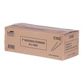 Straws/Stems/Sticks | Eco-Products NT-ST-C10C 7 in. Renewable Wooden Stir Sticks (10 Packs/Carton) image number 1