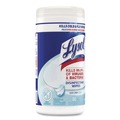 Cleaning Cloths & Wipes | LYSOL Brand 19200-89346 7 in. x 7.25 in. 1-Ply Disinfecting Wipes - Crisp Linen/White image number 1