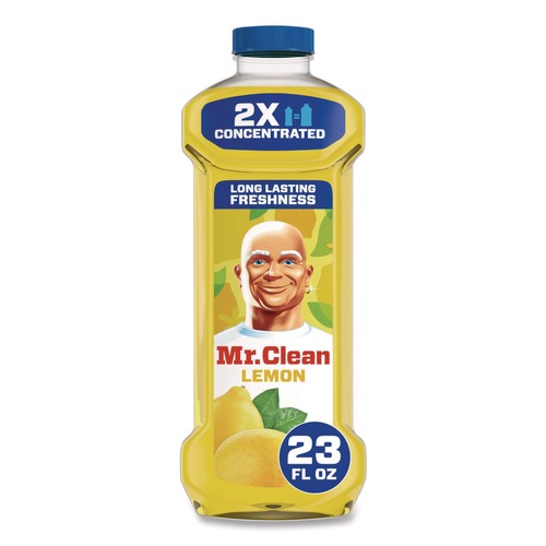 All Purpose Cleaners & Degreasers | Mr. Clean 80375756 23 oz. Multi-Surface Antibacterial Cleaner - Lemon Scent (6/Carton) image number 0