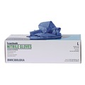 Food Service Disposable & Single Use Gloves | Boardwalk 380LBXA 4 mil Disposable General-Purpose Nitrile Gloves - Large/Blue (100/Box) image number 8
