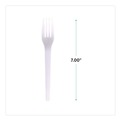 Disposable Forks | Eco-Products EP-S017 Plantware CPLA Cutlery Fork - White (1000/Carton) image number 5