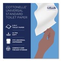 Perforated Roll & Hand Towels | Cottonelle 13135 2-Ply Septic Safe Bathroom Tissue - White (20-Rolls/Carton) image number 3