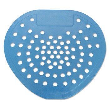 TOILET AND URINAL DEODORIZERS | HOSPECO 03904 7-3/4 in. x 6-7/8 in. Urinal Screen - Blue, Mint (1 Dozen)