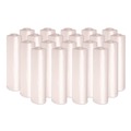 High-Density Trash Bags | Boardwalk Z6037XNKR01 30 in. x 37 in. 30 Gallon 16 mic High Density Industrial Coreless Roll Can Liners - Natural (500/Carton) image number 0