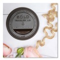 Cup Lids | SOLO TLB316-0004 Traveler Cappuccino Style Dome Lid Fits 10 oz. to 24 oz. Cups - Black (1000/Carton) image number 7