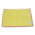 Cleaning Cloths & Wipes | Unger MF40Y 16 in. x 15 in. SmartColor Heavy-Duty MicroWipes - Yellow/Red (10/Pack) image number 1