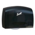 Toilet Tissue Dispensers | Scott 09602 Essential Coreless Jumbo Roll 14.25 in. x 6 in. x 9.75 in. Tissue Dispenser for Business - Black image number 0