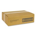 Placemats | Hoffmaster 310524 9.5 x 13.5 Solid Color Scalloped Edge Placemats - Burgundy (1000/Carton) image number 2