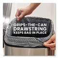 Drawstring & Kitchen Bags | Glad 70320 ForceFlex MaxStrength 24 in. x 28 in. 13 Gallon Tall Kitchen Drawstring Trash Bags - Fresh Clean Scent/White (204/Carton) image number 8