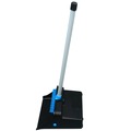Dust Pans | Impact T0013-01 LobbyMaster 11.72 in. Wide Plastic Dust Pan - Blue/Black image number 2