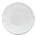 Bowls | Dart 12BWWCR 10 oz. - 12 oz. Concorde Foam Bowl - White (1000/Carton) image number 4