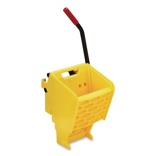 Buckets & Wringers | Rubbermaid Commercial 2064915 WaveBrake 2.0 Plastic Side-Press Wringer - Yellow image number 0