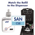 Hand Sanitizer Dispensers | PURELL 7824-01 CS8 5.79 x 3.93 x 15.64 1,200 mL Hand Sanitizer Dispenser - Graphite (1/Carton) image number 5