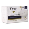Hygiene Bar Soaps | Dove CB370944 3.15 oz. Moisturizing Bar Soap - Pleasant Scent (48/Carton) image number 1
