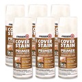 Paint & Paint Supplies | Rust-Oleum 3608 13 oz. Aerosol Can Interior/Exterior Cover Stain Oil-Based Spray Primer - Flat White (6/Carton) image number 0