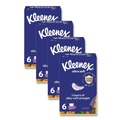 Facial Tissues | Kleenex 54317 Ultra Soft 3-Ply Facial Tissue - White (4/Carton) image number 0