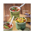 Food Containers & Lids | Pactiv Corp. PHSC16ECDI EarthChoice Compostable 16 oz. 3.63 in. Diameter x 3.88 in. Height Paper Soup Cup - Large, Green image number 5