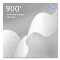 Perforated Roll & Hand Towels | Scott 43961 Pro Hard Roll Paper Towels with Absorbency Pockets, for Scott Pro Dispenser, Green Core Only, 1-Ply, 7.5-in x 900 ft,6 Rolls/CT image number 8
