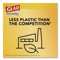 Drawstring & Kitchen Bags | Glad 78563 ForceFlex 10.19 in. x 9.81 in. 13-Gal. Tall Kitchen Drawstring Trash Bags - Fresh Clean Scent Gray (3/Carton) image number 6