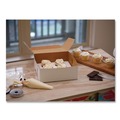 Bakery Boxes & Containers | SCT SCH 0989 12 in. x 12 in. x 6 in. Paper One-Piece Non-Window Bakery Boxes - White (50/Carton) image number 2
