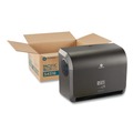 Towel Dispensers | Georgia Pacific Professional 54518 Pacific Blue Ultra 14.56 in. x 7.38 in. x 11.56 in. Mini Paper Towel Dispenser - Black image number 6