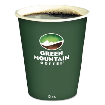  | Green Mountain Coffee 5000363813 12 oz Green Mountain Design Paper Hot Cups (1000/Carton)