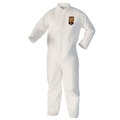 Cleaning Cloths & Wipes | Ansell KCC 44306 A40 Zipper Front Liquid and Particle Protection Coveralls - 3X-Large White (25/Carton) image number 0
