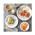 Plates | Pactiv Corp. MC500060001 EarthChoice Compostable Fiber-Blend 6 in. Bagasse Plate - Natural (1000/Carton) image number 4
