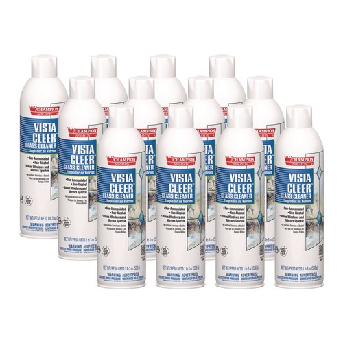 Disinfecting & Cleaning Solutions | Chase Products CHA 5155 Vista Cleer 20 oz. Ammonia-free Aerosol Spray - Clean Scent (12/Carton) image number 0
