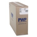 Food Containers & Lids | Pactiv Corp. 75SBASE 7.5 x 7.5 x 0.56 Recycled Plastic Brownie Container - Black (195/Carton) image number 2