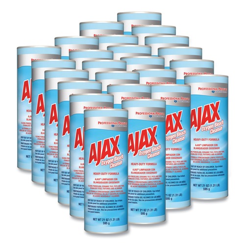 All Purpose Cleaners & Degreasers | Ajax 214278 21 oz. Oxygen Bleach Powder Cleanser (24/Carton) image number 0
