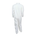 Cleaning Cloths & Wipes | Ansell 44314 A40 Elastic Wrists/Ankles Coveralls - X-Large, White (25/Carton) image number 2