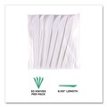 Disposable Knives | Eco-Products EP-S011 6 in. Plantware Compostable Knife Cutlery - Pearl White (1000/Carton) image number 5