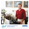 Dispenser Napkins | Scott 98710 7 in. x 13.5 in. 1-Ply Tall-Fold Dispenser Napkins - White (20/Carton) image number 6