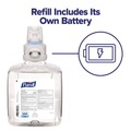Hand Sanitizer Dispensers | PURELL 7418-DS 1200 ml 13.5 in. x 5 in. x 28.5 in. CS8 Hand Sanitizer Floor Stand with Dispenser - Graphite image number 4