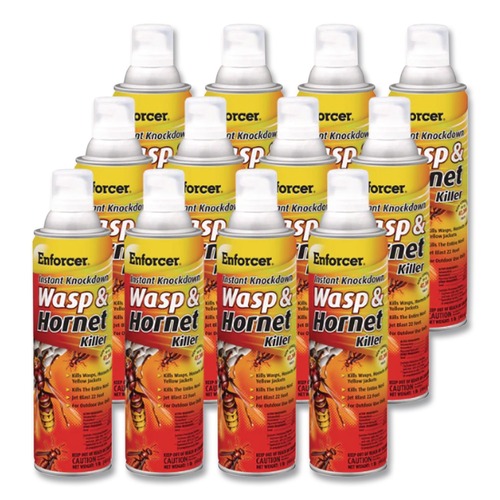 Insecticides | AMREP EWHIK16 16 oz. Aerosol Spray Wasp and Hornet Killer (12/Carton) image number 0