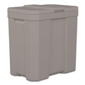 Storage | Suncast BMBX300D 23.75 in. x 15.75 in. x 23.75 in. 28 gal. Salt Box - Dove Gray image number 0