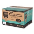 Towel Dispensers | San Jamar T8090TBK 11.75 in. x 9.13 in. x 14.44 in. Tear-N-Dry Essence Touchless Towel Dispenser - Black Pearl image number 5