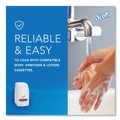 Soap Dispensers | Scott 92144 5 in. x 5.25 in. x 8.38 in. 1000 mL Essential Manual Skin Care Dispenser - White image number 5