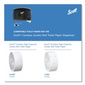 Toilet Tissue Dispensers | Scott 09602 Essential Coreless Jumbo Roll 14.25 in. x 6 in. x 9.75 in. Tissue Dispenser for Business - Black image number 8