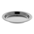 Plates | Pactiv Corp. YMI6E 6 in. Diameter Plate Meadoware Impact Plastic Dinnerware - Black image number 0