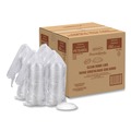 Food Containers & Lids | Dart PET64BDL PresentaBowls 7.2 in. PET Dome Lid (252/Carton) image number 0