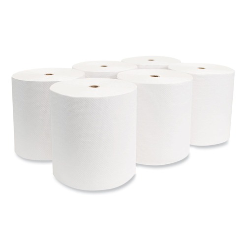 Perforated Roll & Hand Towels | Morcon Paper VW888 Valay 8 in. x 800 ft. Proprietary TAD Roll Towels - White (6 Rolls/Carton) image number 0
