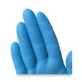 Food Service Disposable & Single Use Gloves | Ansell 54422 G10 2PRO 9.5 in. 6 mil Powder-Free Nitrile Gloves - Medium/Blue (1/Box) image number 2