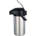Beverage Dispensers | BUNN 32130.0000 3 Liter Lever Action Airpot - Stainless Steel/Black image number 3