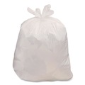Low-Density Trash Bags | Handi-Bag 1516907 23.75 in. x 28 in. 13-Gallon 0.6 mil. Super Value Pack Can Liners - White (100/Box) image number 2
