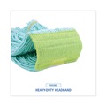 Mop Heads | Boardwalk BWK1200MEA EcoMop Looped-End Recycled Fibers Mop Head - Medium, Green image number 5